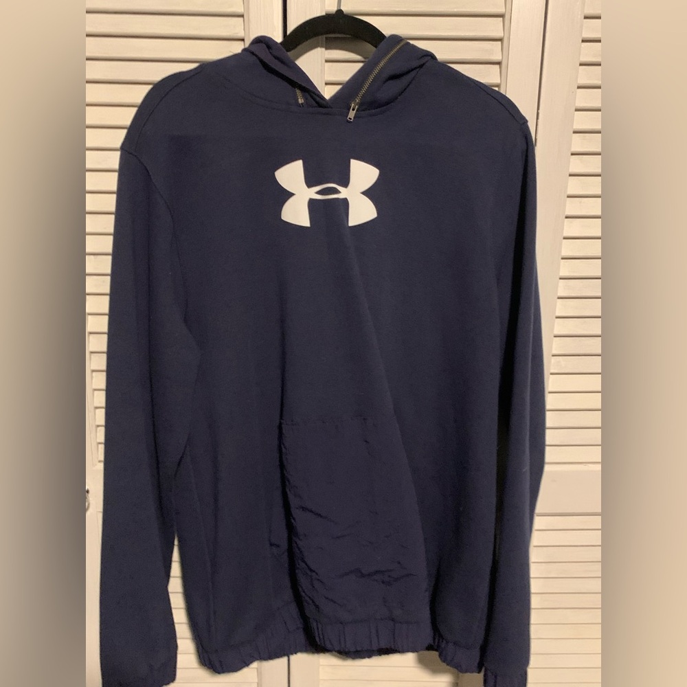 LG Men's Navy Hoodie